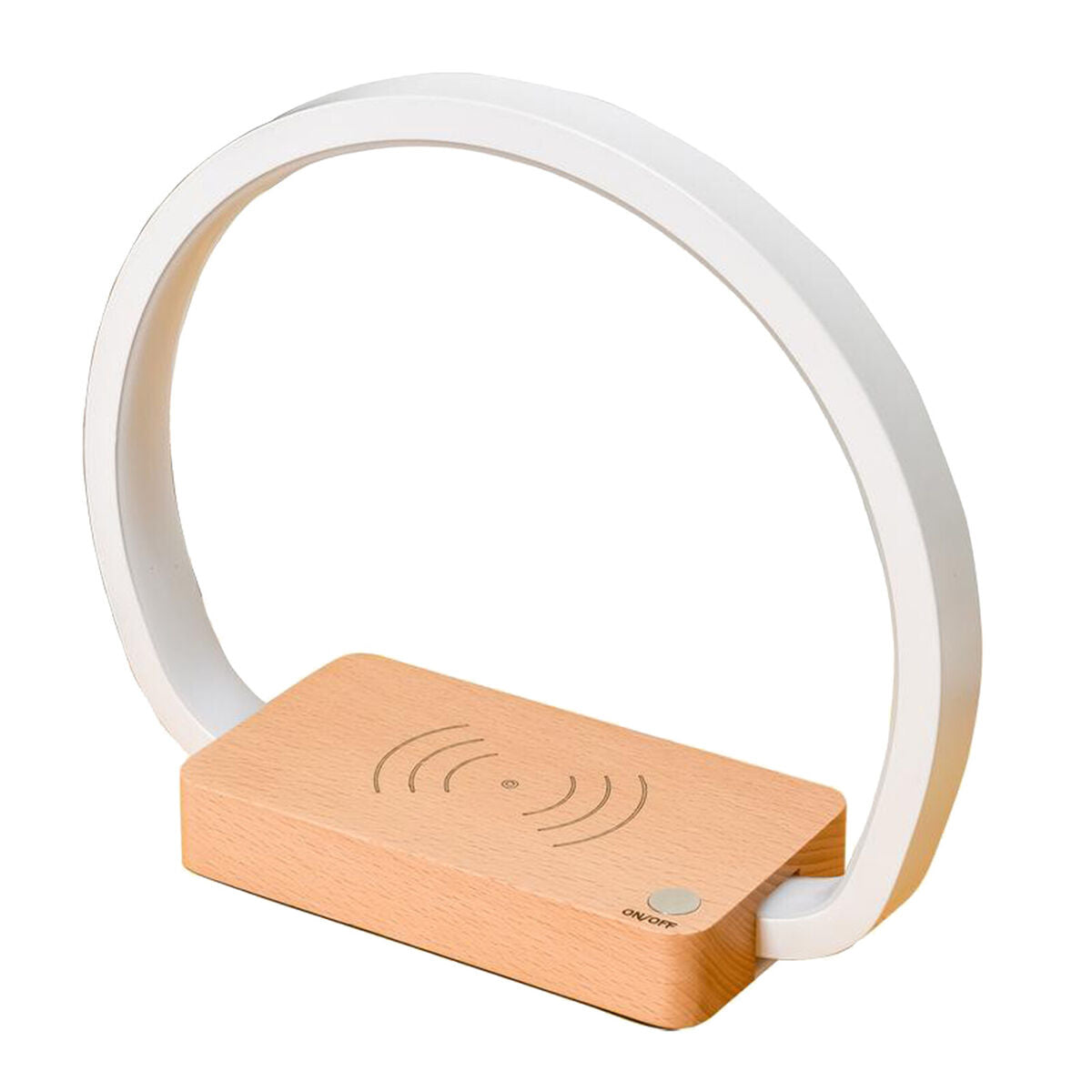 LED Bedside Lamp with Qi Charger Pad Station Light for  11  XR