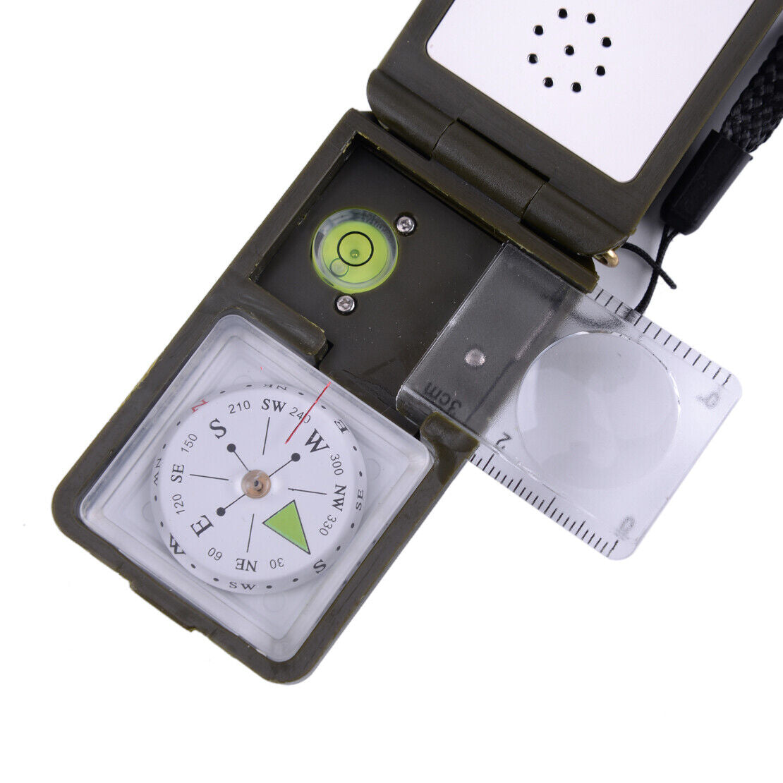 10 in 1 Multifunction Outdoor Survival Military Camping Hiking Compass Tools li