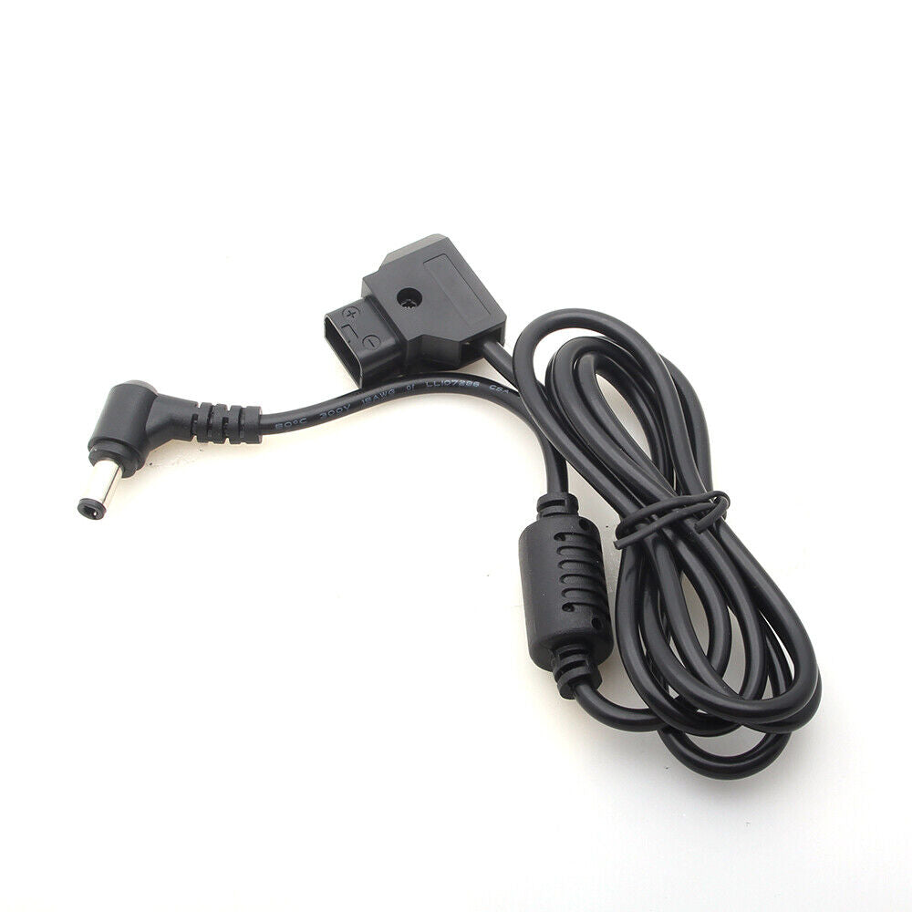 100cm D-Tap  Male  Plug Power Supply Cable for DSLR Rig Black