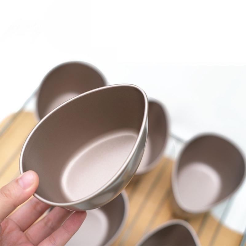 2 Pieces Poached Egg Cooker Carbon Steel Egg Poacher Cup Egg Poaching Cups