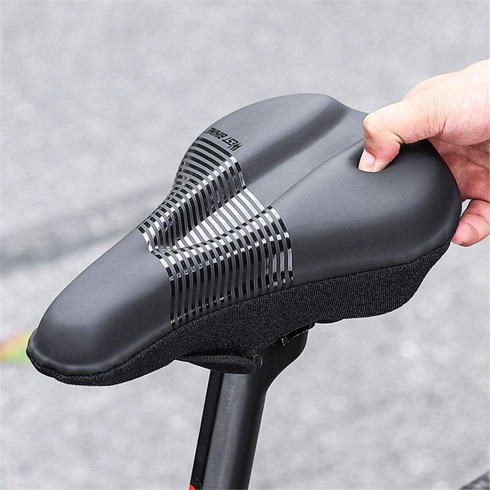 Road Bike MTB Bike Cushion Cycling Saddle Case Seat Pad Bicycle Saddle Covers