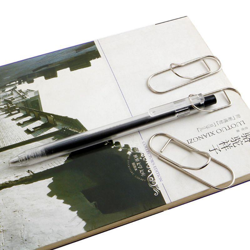 Metal Paper Clips Large Binder Clips Small Book Page Divider Decorative Bookmark