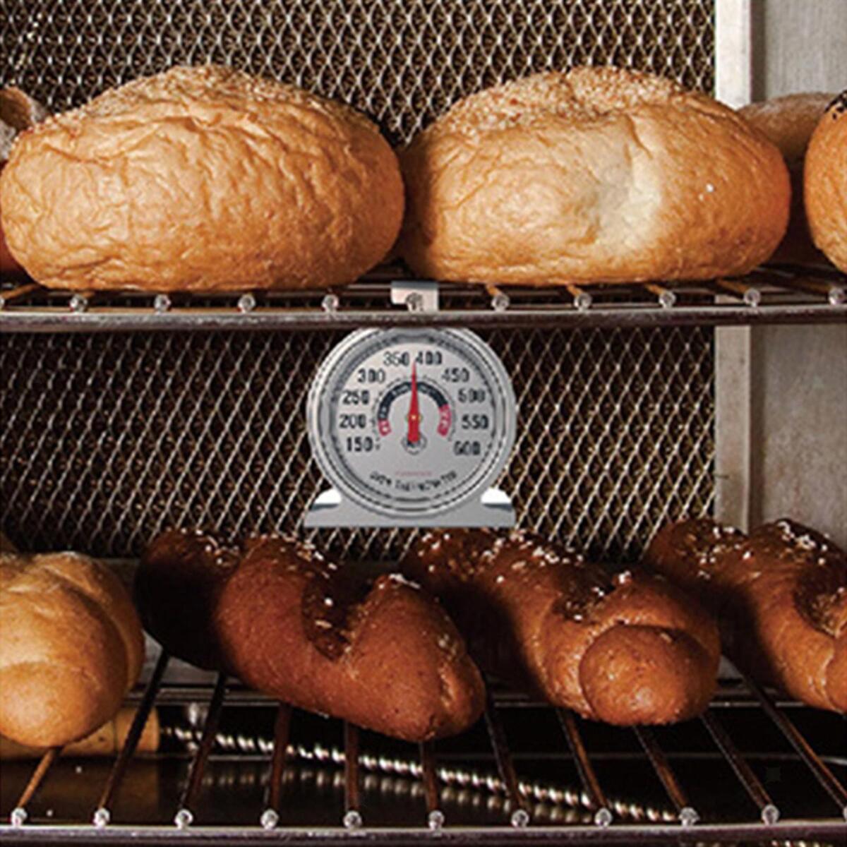 Oven Thermometer Grill/Smoker Thermometer Easy to Read 150-600°F for Home