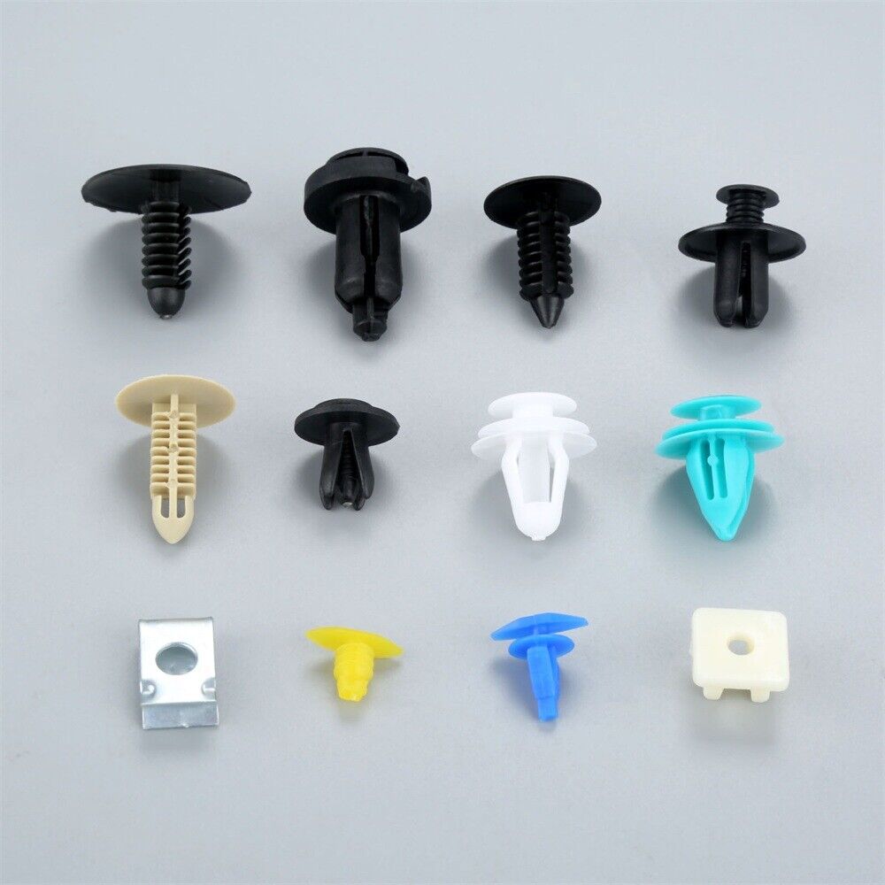 100 pcs Auto Car fender bumper door car surface 12 kinds Rivets Fastener Pins
