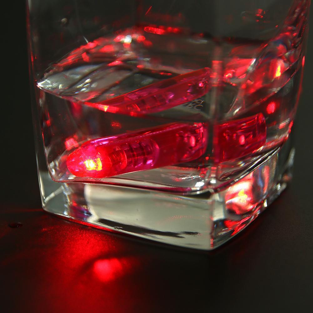 Underwater Mini Fish Attraction Indicator Lure LED Flashing Light(Red)