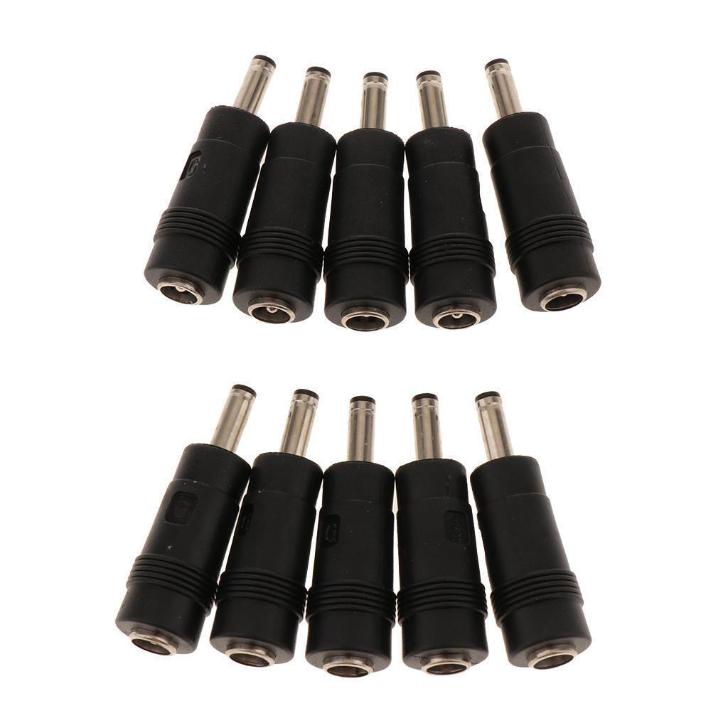 10 Pieces Laptop Power Delivery Adapter Connector Replacement Part DC5521