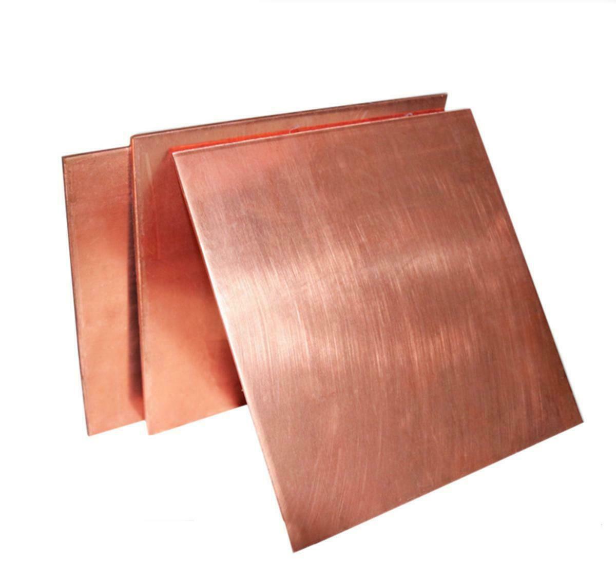 1pc 0.25mm x 100mm x 65mm 99.9% Pure Coppers Cu Metal Sheet Plate