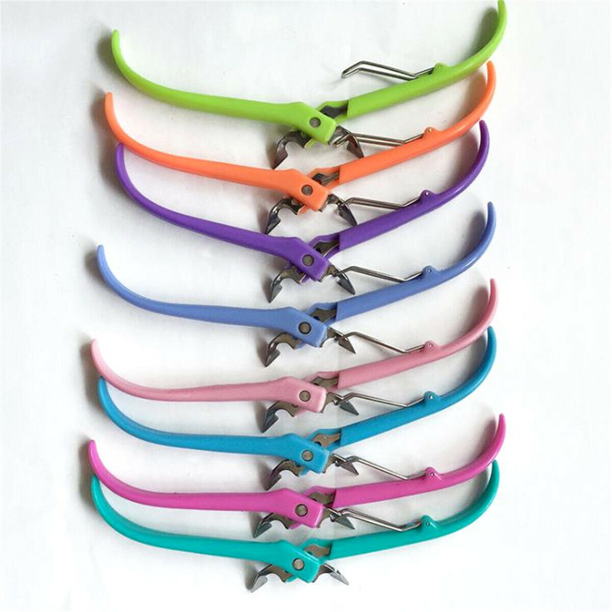 2PCS Nail Stainless Steel Cuticle Manicure Care Cutter Nippers Clipper Tool
