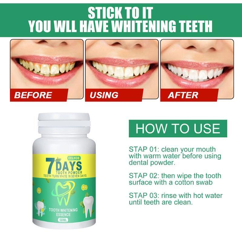 50ml Teeth Whitening Powder Tooth Powder Products Beauty Health Remove Stain