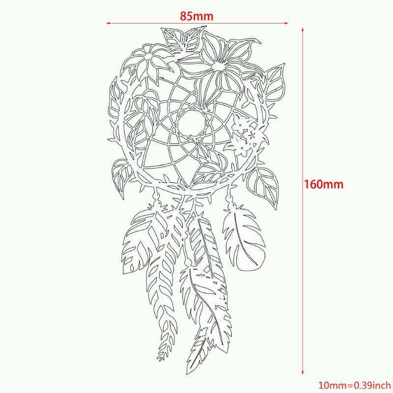 dreamcatcher Metal Cutting Dies Stencil Handmade Crafts Paper Card DIY Craft