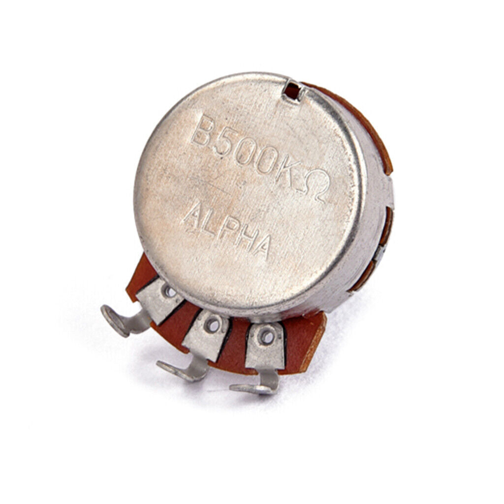 2 Pieces  Potentiometer Pots for Electric Guitar Bass  B500k