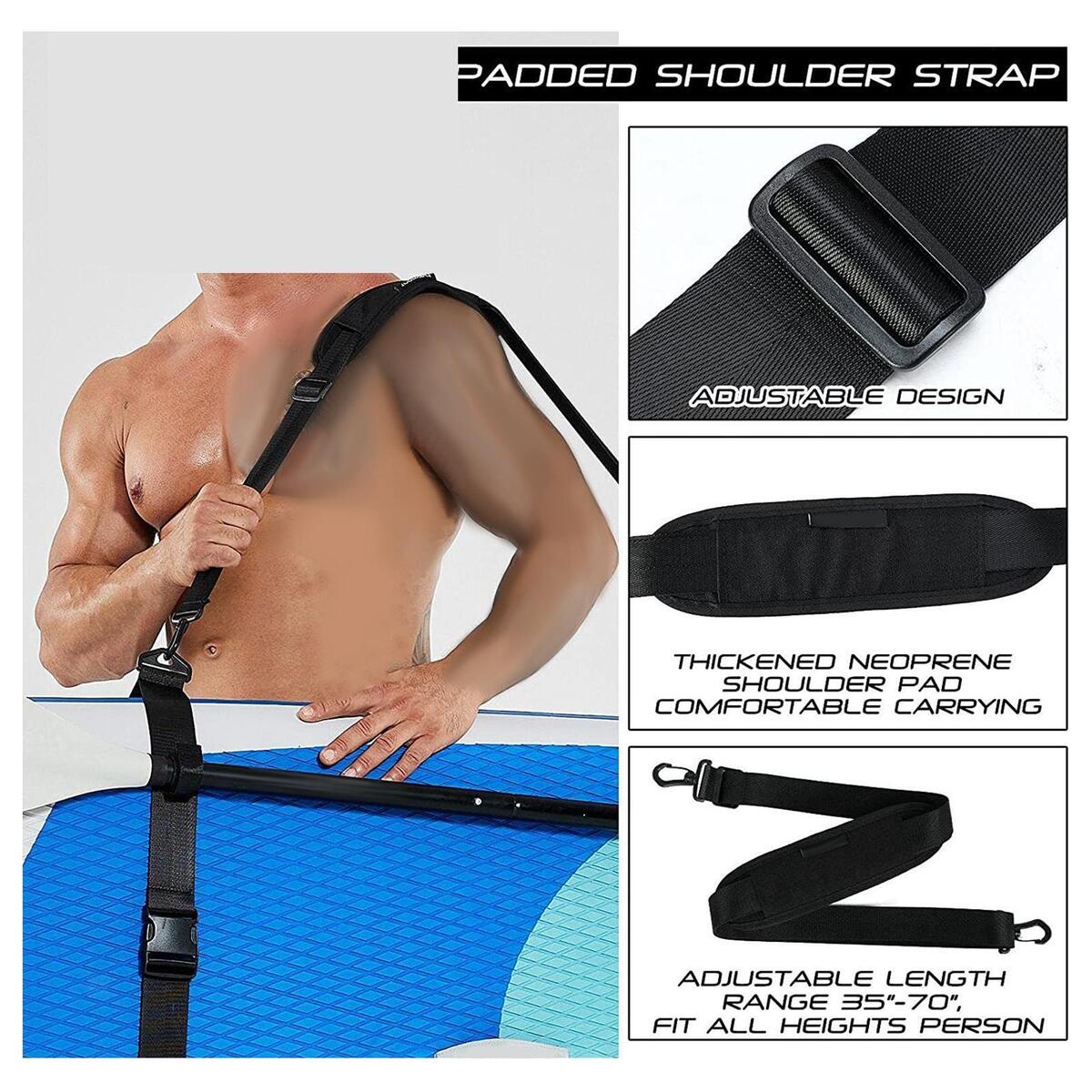 Paddleboard Carry Strap Kayak Accessories Carrier Canoe for Stand up Surf