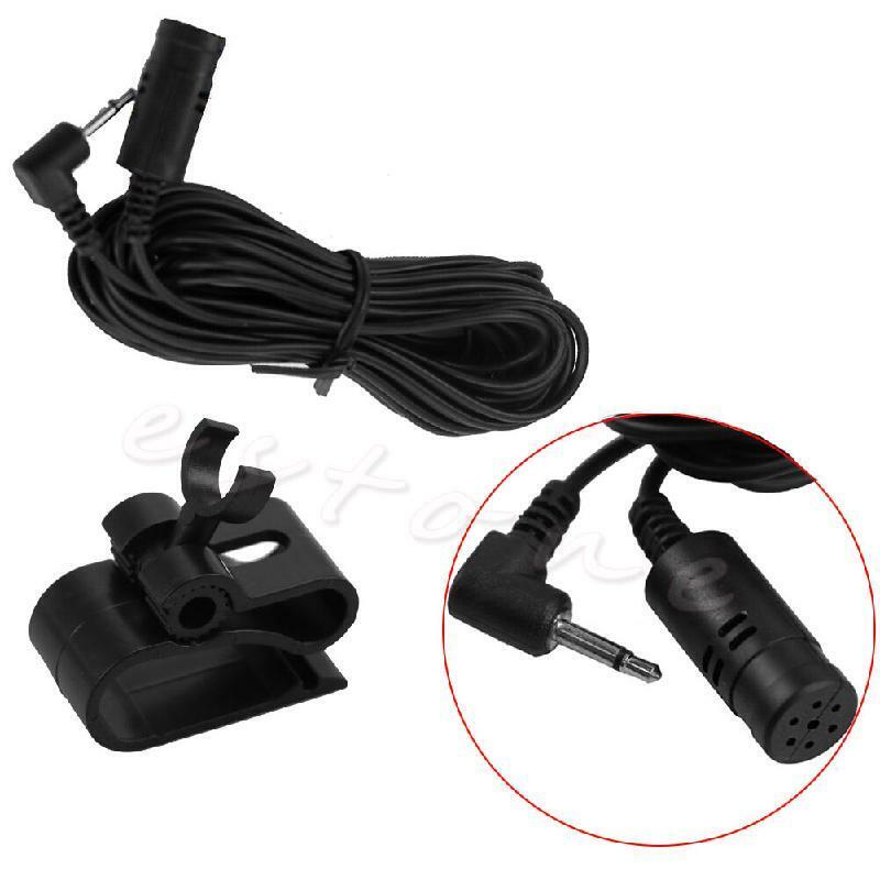New 2.5mm Bluetooth-compatible External Microphone For Car Pioneer Stereos Radio