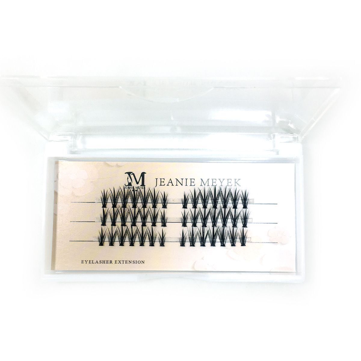 Lashes Simulation Natural Sandwich Idividual Lashes Flower God 36 Clusters