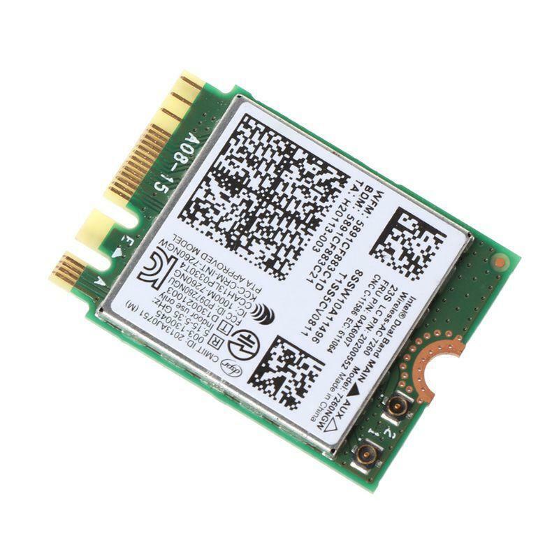 For ThinkPad X240 T440 T540P L440 5G Dual Band 7260NGW AC FRU:04X6007 Adapter