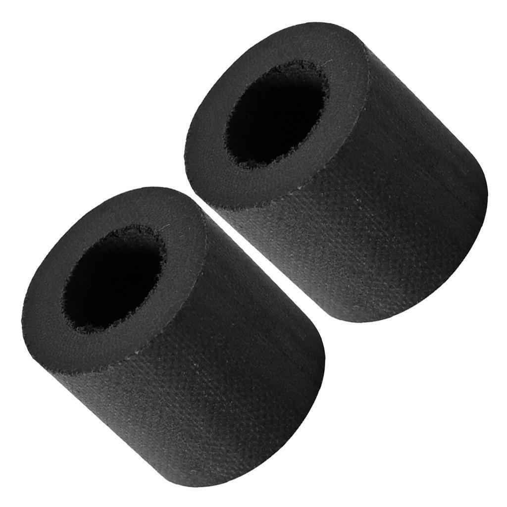 2pcs Bakelite Snooker or Pool Cue Ferrules Cue Tip Billiards Black
