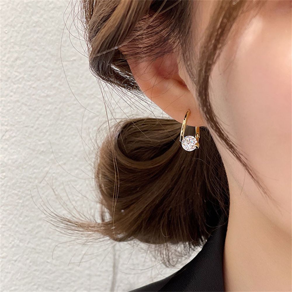 Tassel Eardrop Dangle Earring Crystal Water Drop Earring Jewelry Accessories