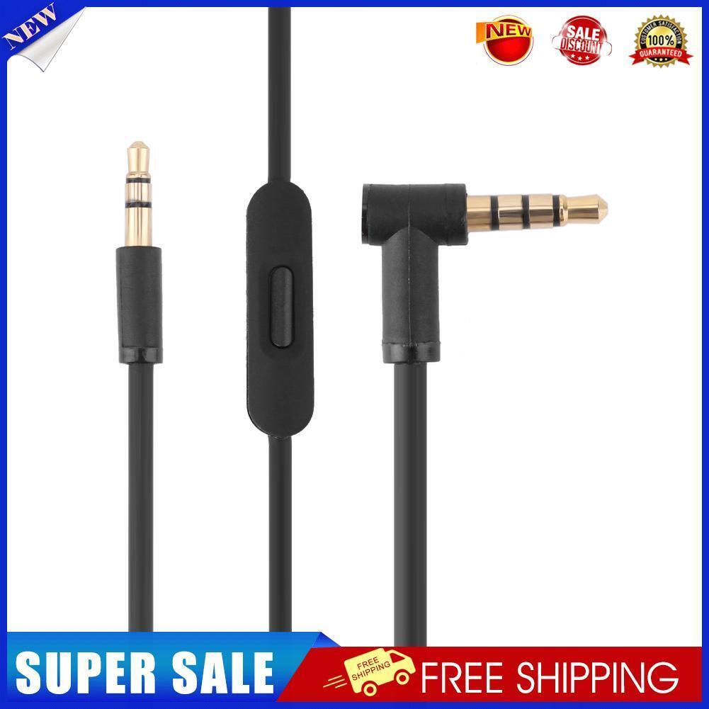 Replacement 3.5mm L Jack Audio Cable Cord Wire for Beats Solo HD Studio Pro