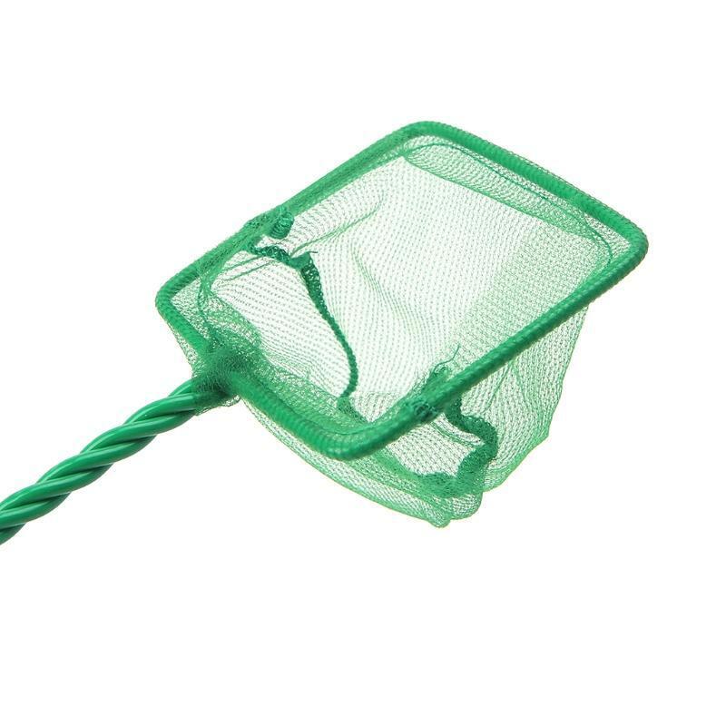 1PC Aquarium Fish Tank Square Shrimp Small Betta Tetra Fish Net 3"-10" 6 Sizes