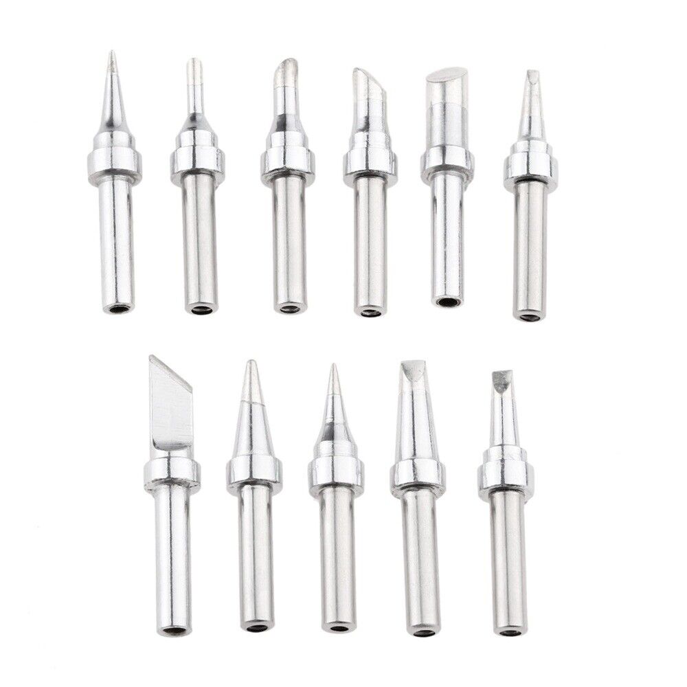 Replacement 200M-T Series Soldering Iron Tips Kit for HAKKO quick 203/204 11Pcs