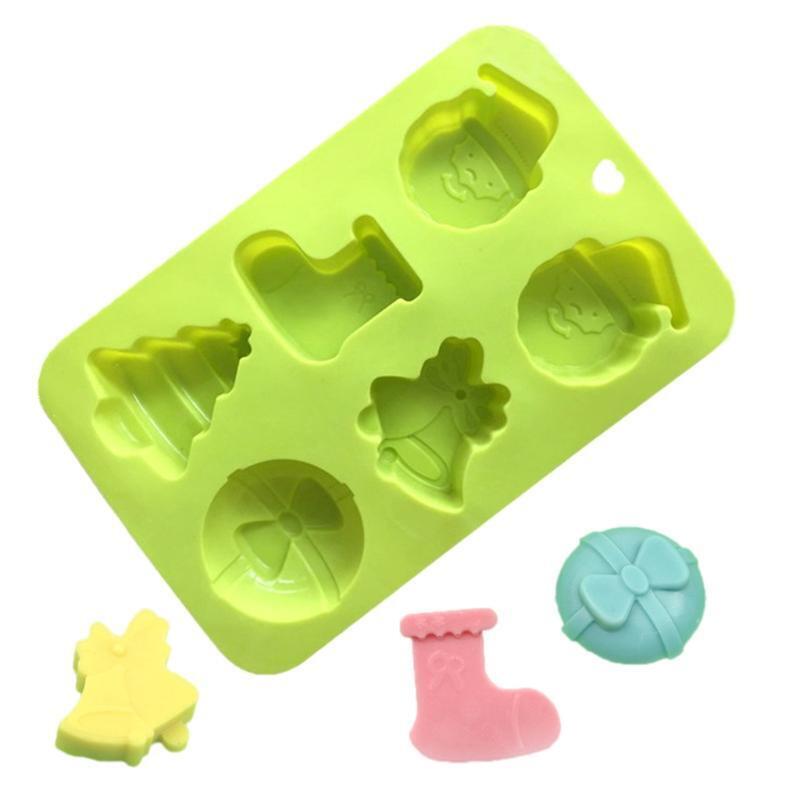 Santa Claus Decoration Silicone Beauty Molds for Home Decoration Jewelry Tool