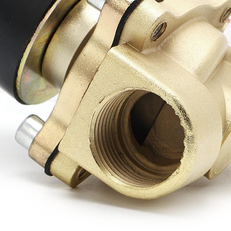 3/4" 220V Electric Solenoid Valve Pneumatic 2 Port Water Oil Air Gas 2W-200-20