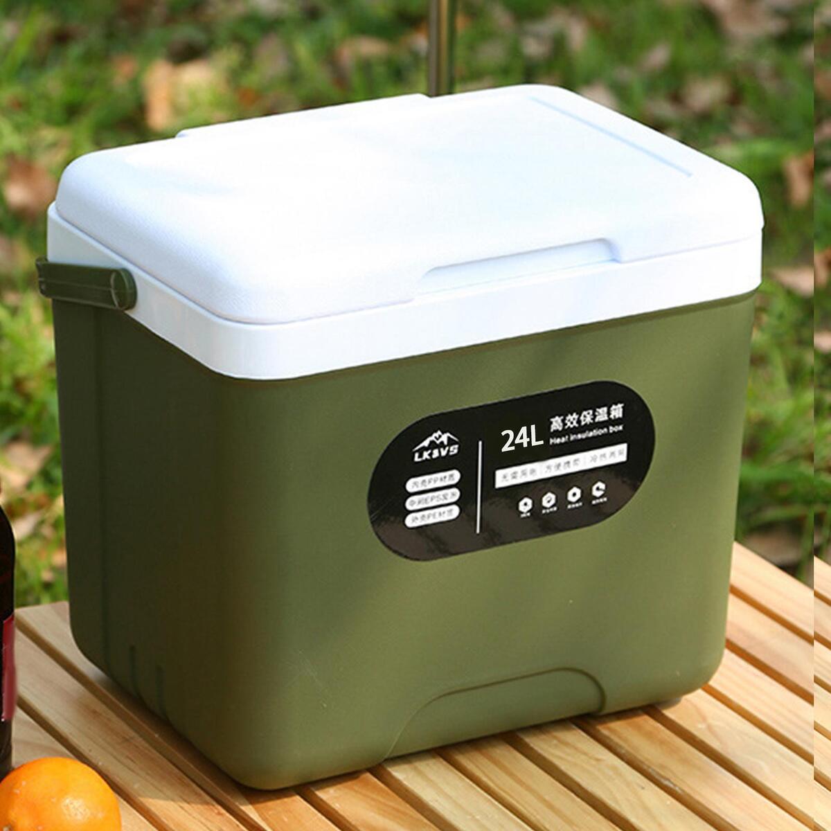 Large Car Refrigerator Car Outdoor Mini Fridge Heat Preservation Cooler Box