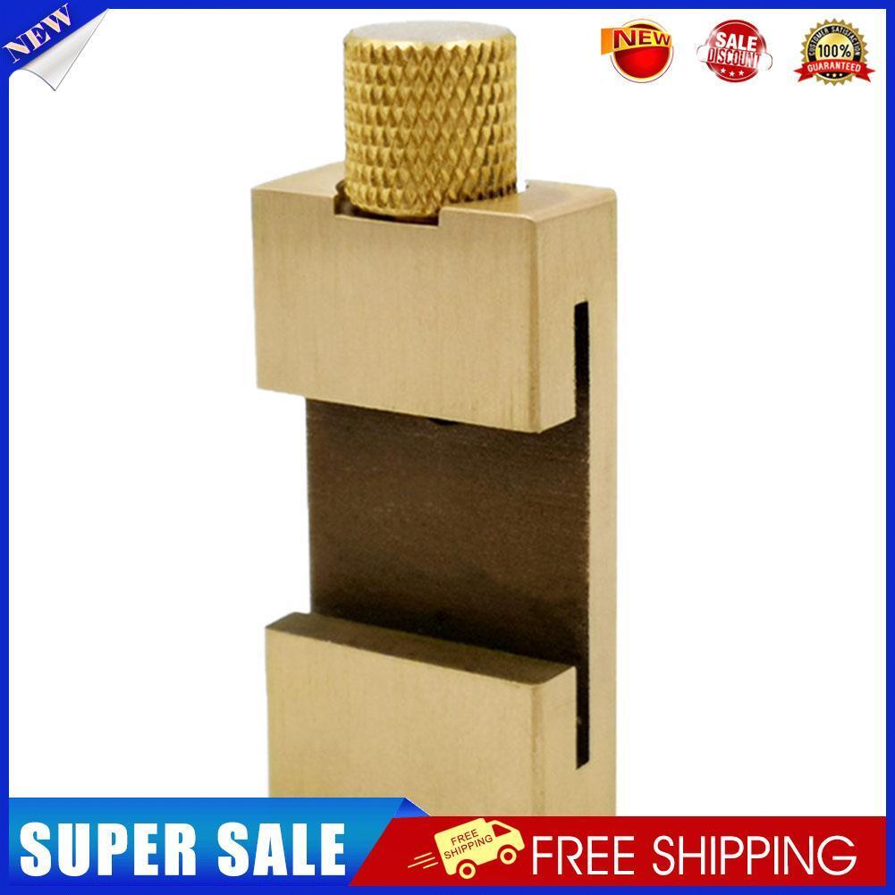30cm Steel Ruler Woodworking Angle Scriber Brass Locator Positioning Block