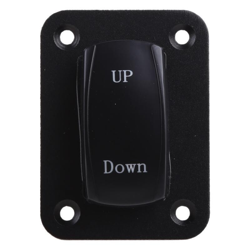 Multi Port Sockets 2 Lights Rocker RV Car Marine Boat On/Off Toggle Switch Panel