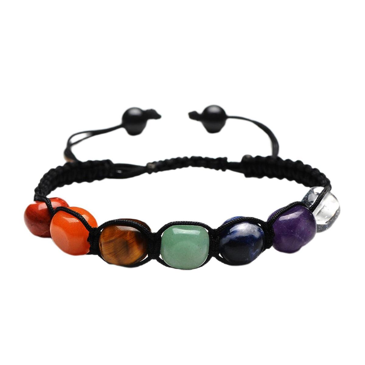 Handmade 7 Bracelets  Braided Meditation Jewelry Study Gyms