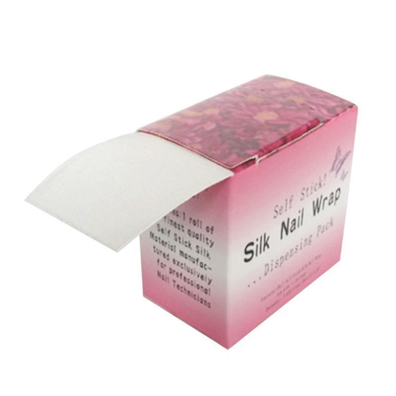 Fiberglass Nail Wrap Convenient Self Adhesive Nail Protector for Salons Home Use