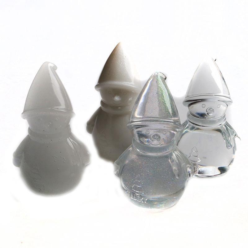 Xmas Silicone Soap Molds Snowman Mould for DIY Cake Chocolate Decoration Tool