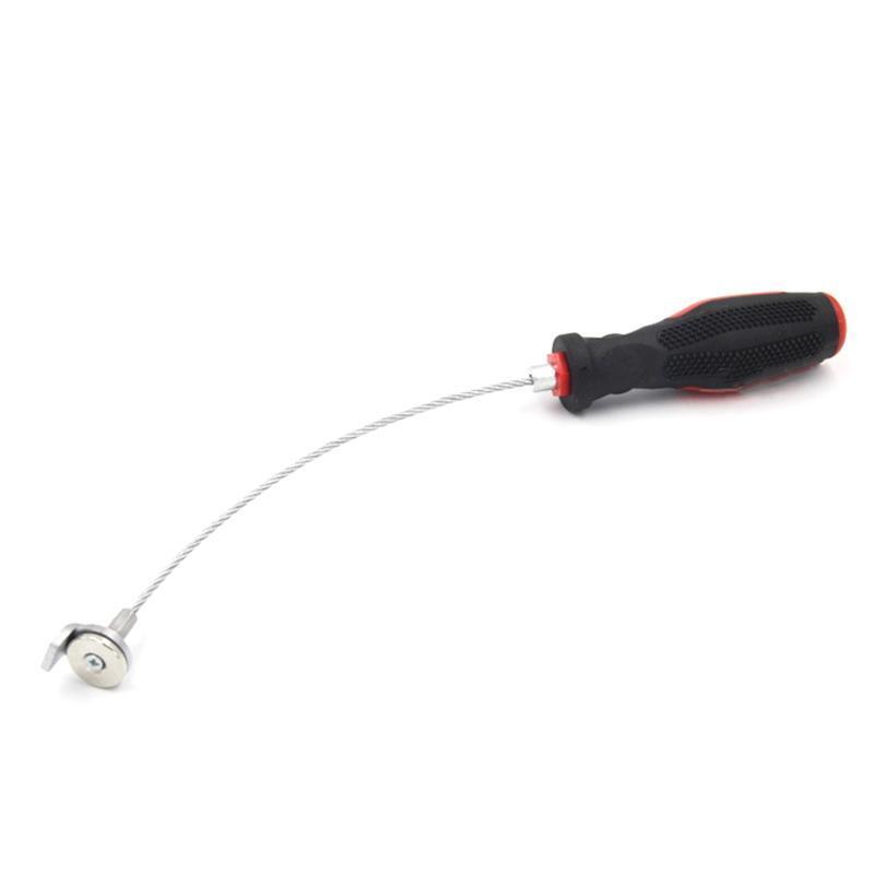 Magnetic Strong Oil Drain Plug Tool Remover Wrench Against Scald- Rubber Plastic