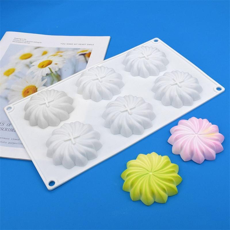Flower Shape Jelly Molds Silicone Mould Cake Decorating Gadgets Fondant Moulds
