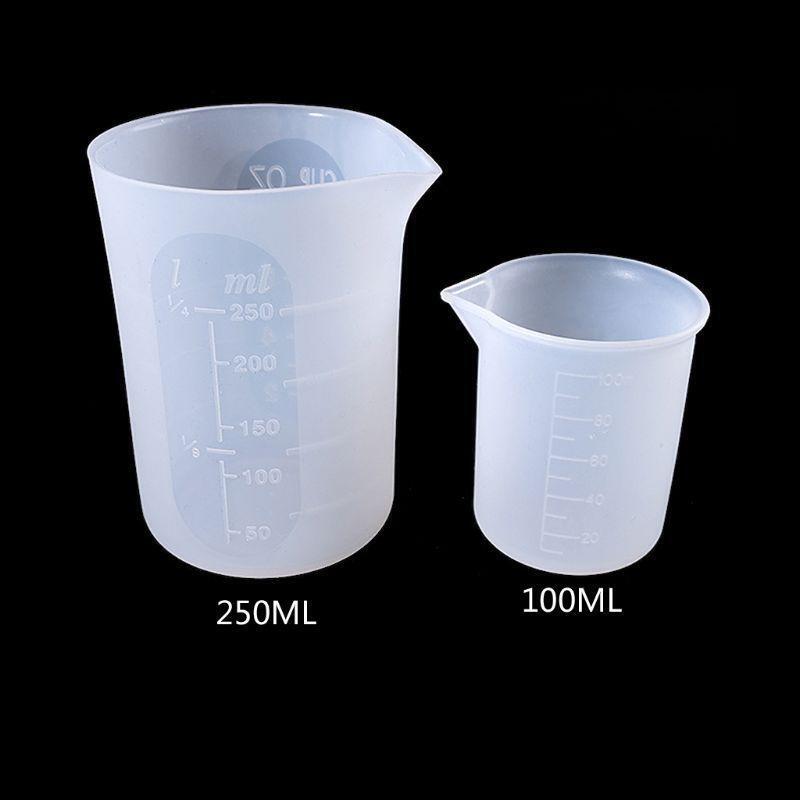 Non-Stick Mixing Soft Scale Cups Small Capacity Tools Mixing Cups DIY Glue Tool