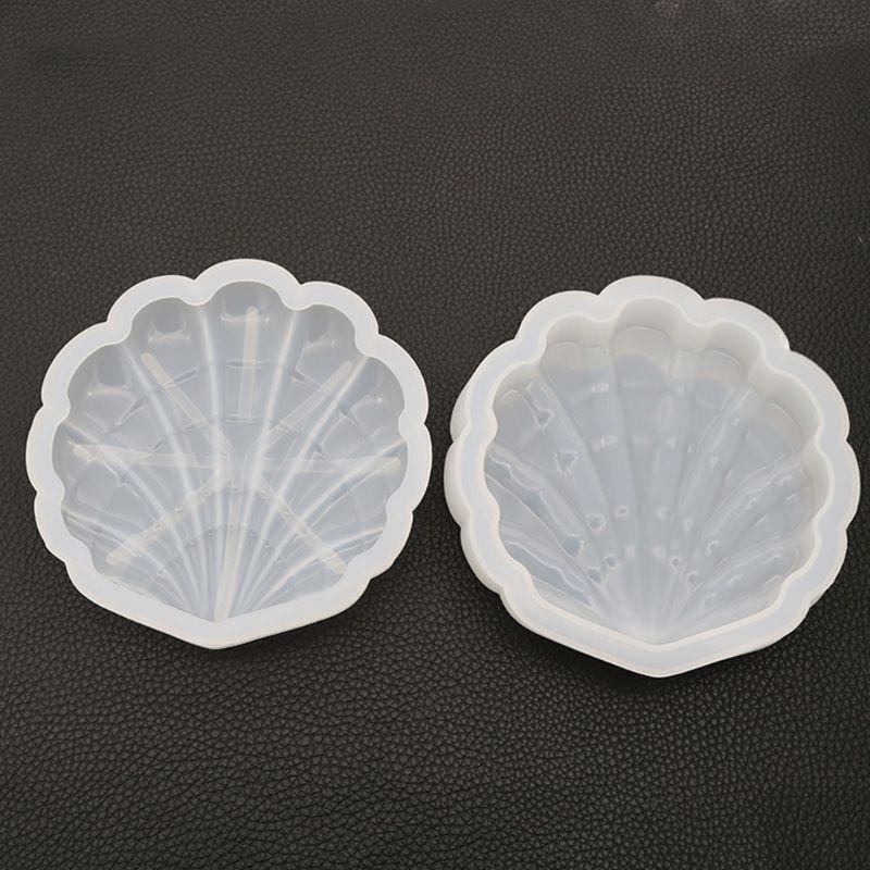 Table Top Storage Box Silicone Mold Shell Shape Mold Case Mold for DIY Art Craft