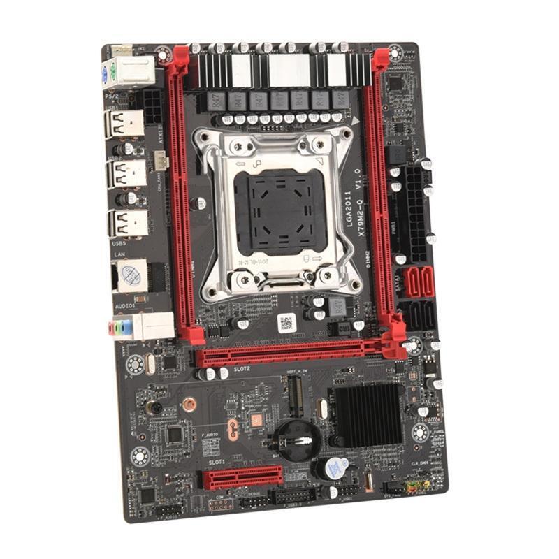 X79M2-Q LGA 2011 Desktop Motherboard DDR3 x 2 Memory Slot NVME M.2 64GB 8 x USB2