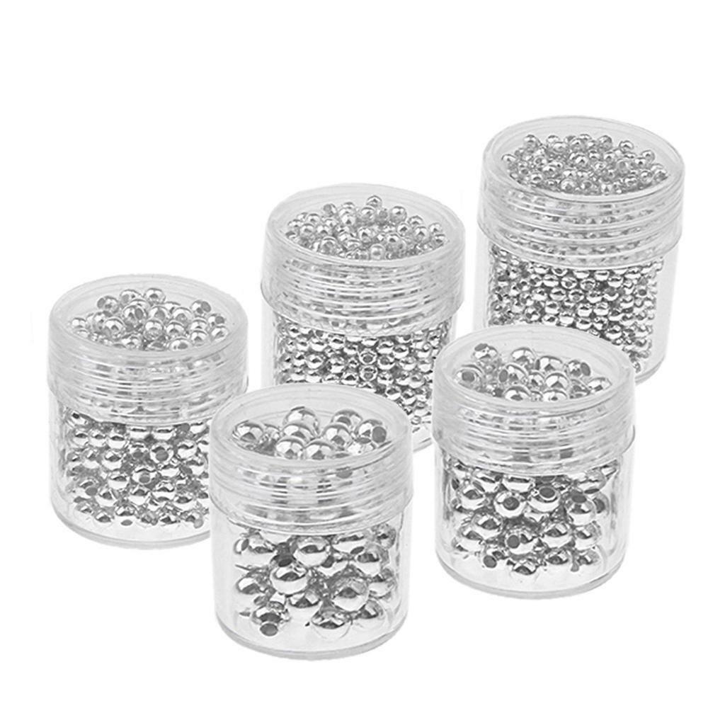 15Pcs Rondelle Loose  Jewelry DIY Making Round  Findings 3