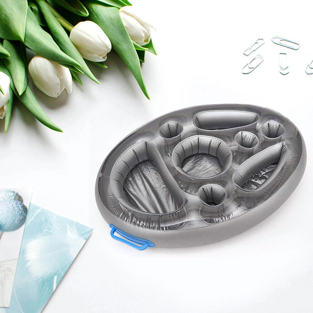 Summer Party Bucket Cup Holder Inflatable Pool Float Beer Drink Cooler Tool