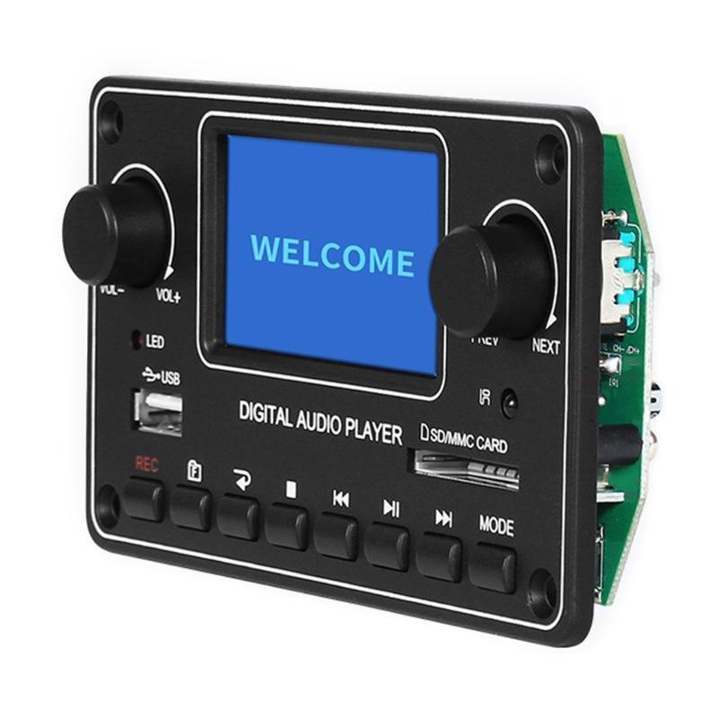 USB/SD/BT/FM/MP3 Decoder Board Bluetooth-compatible Music Player Module Audio
