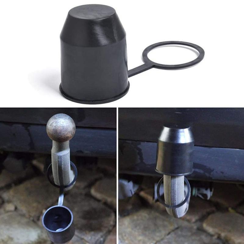Auto Tow Bar 50mm Ball Cover Cap Hitch Caravan Trailer Car Towball Protector