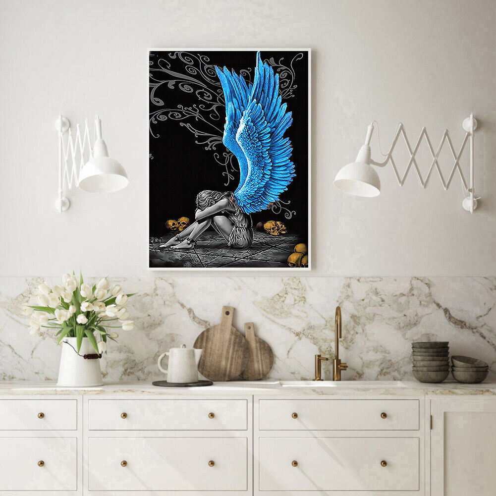 Angel 5D Diamond Painting Full Round Drill Craft Home Decor 40x60cm (B1109)