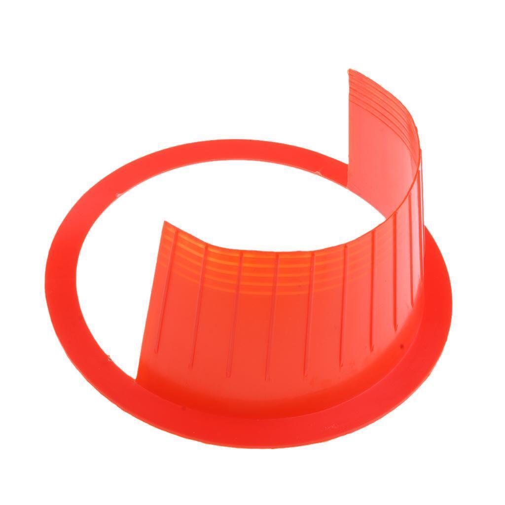 6.5inch Car Speaker Waterproof Cover Car Horn Spacer Protective Red