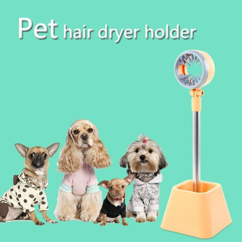 Hair Dryer Stand with with Storage Container Pet Grooming Hair Dryer Holder