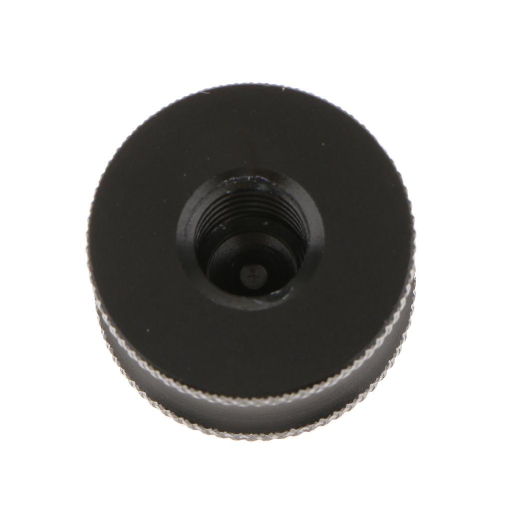 1/4 to 3/8inch Male Screw to Female Adapter   Converter for Tripod Black