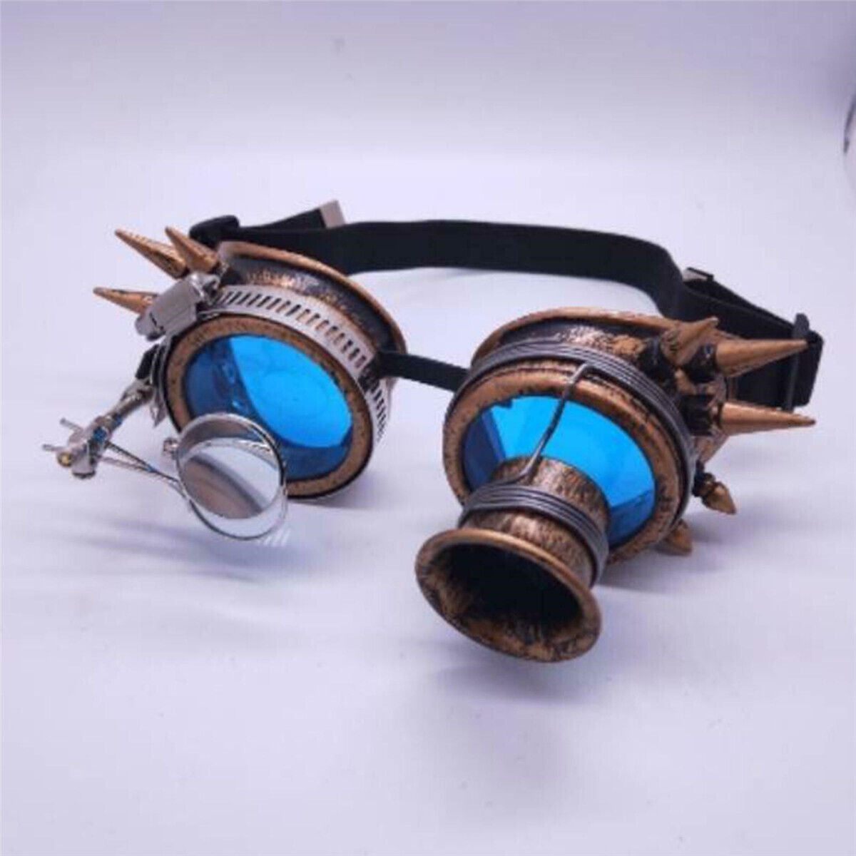 Funky Women Mens Steampunk Goggles Punk Gothic Masquerade Eyeglasses Eyewear