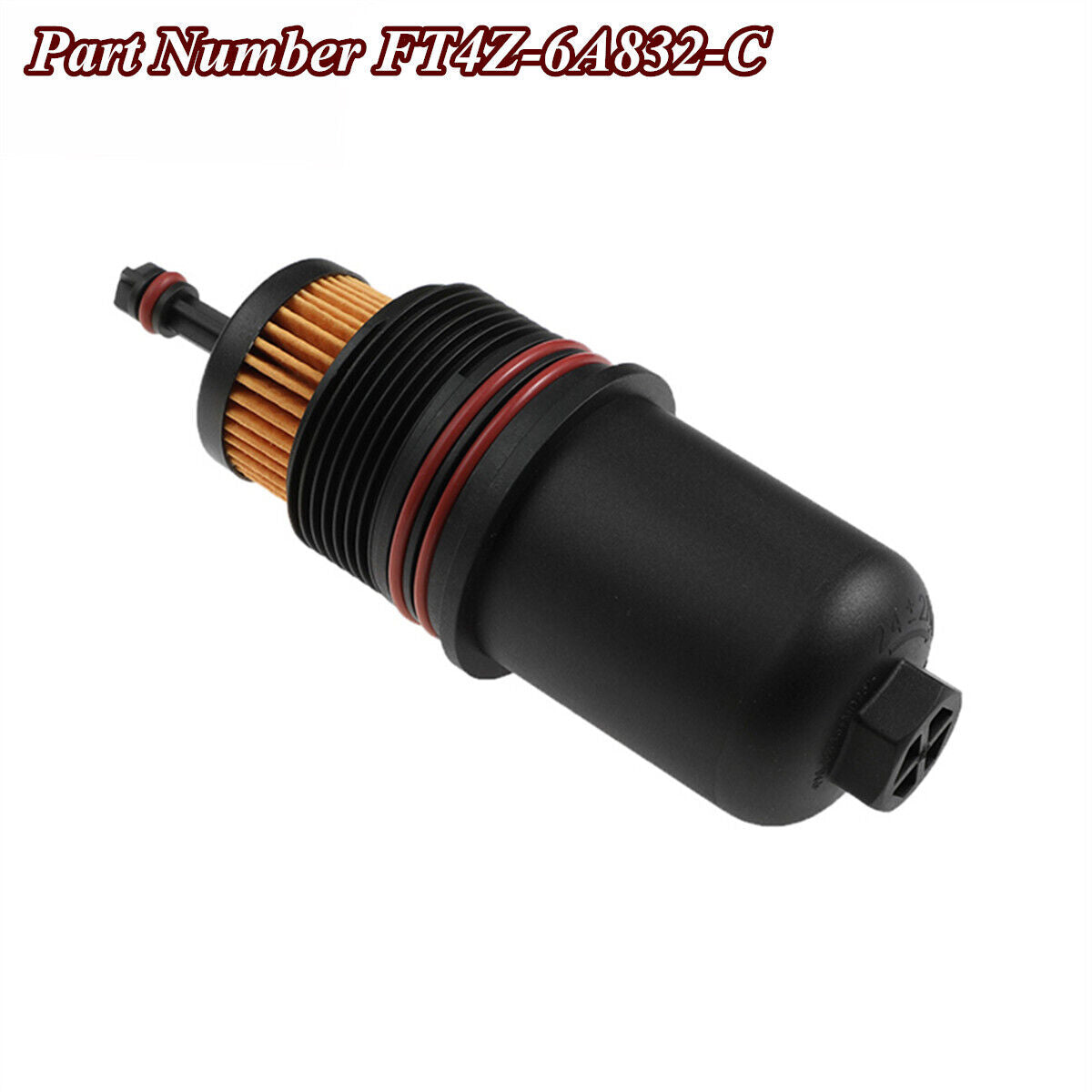 Oil Filter Cap Lid Cover For 17-20 Ford Fusion 15-20 F-150 2.7L 6V #FT4Z-6A832-C