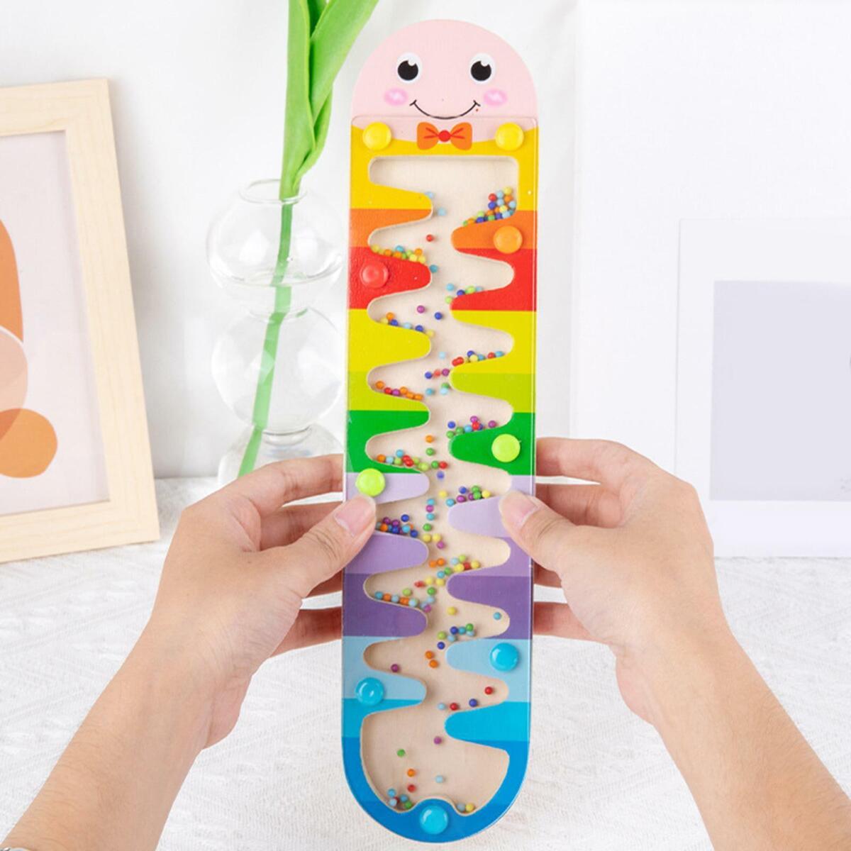 Colorful  Raindrop Musical  Rattle Tube for  and  Babies