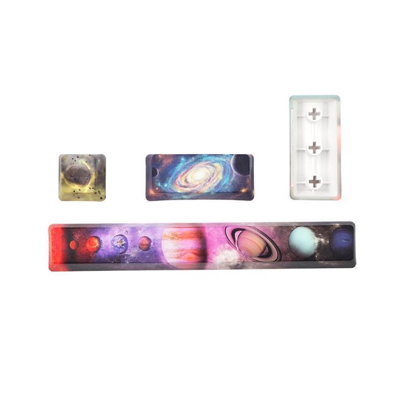 OEM Profile Space Planet Keycap Mechanical Keyboard PBT Key Cap for Kailh MX
