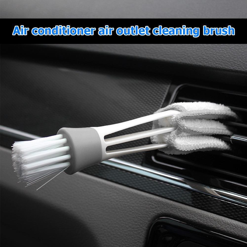 Car Clean Brush Versatile Vent Slit Brush Blinds Keyboard Cleaning Brush